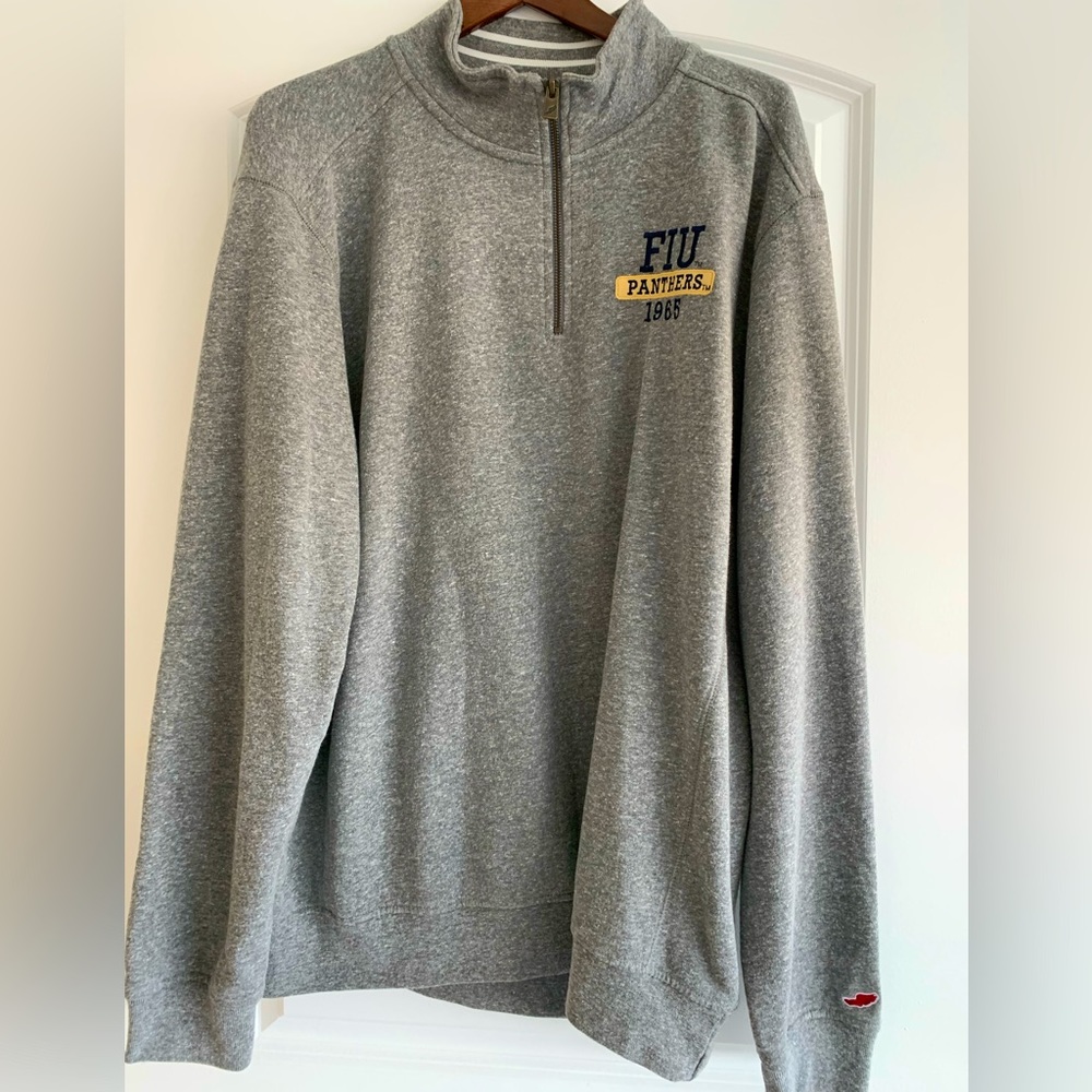FIU Panthers Quarter Zip Sweatshirt - XL